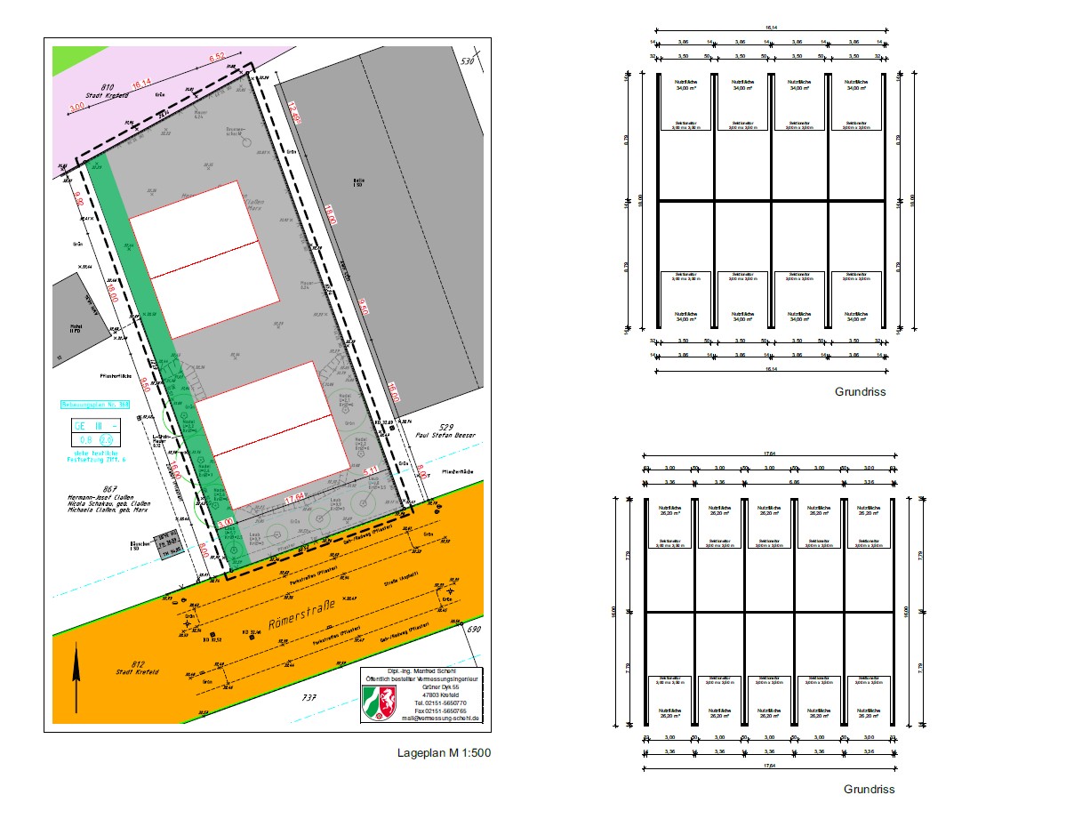Mietgaragen & Stellplätze in Krefeld